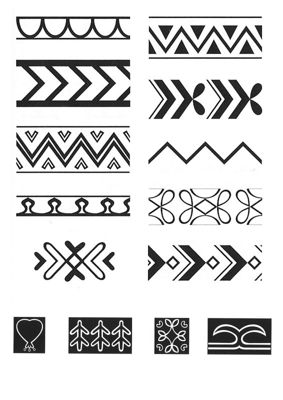 Долганский орнамент