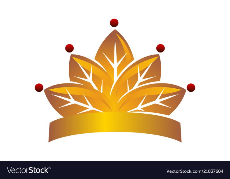 Корона кленовый лист