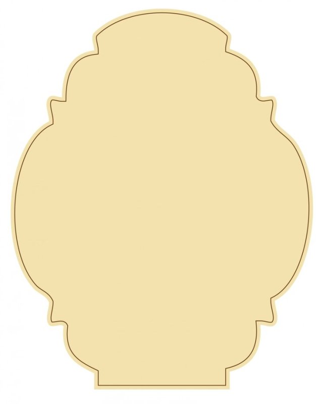 Фигурная рамка