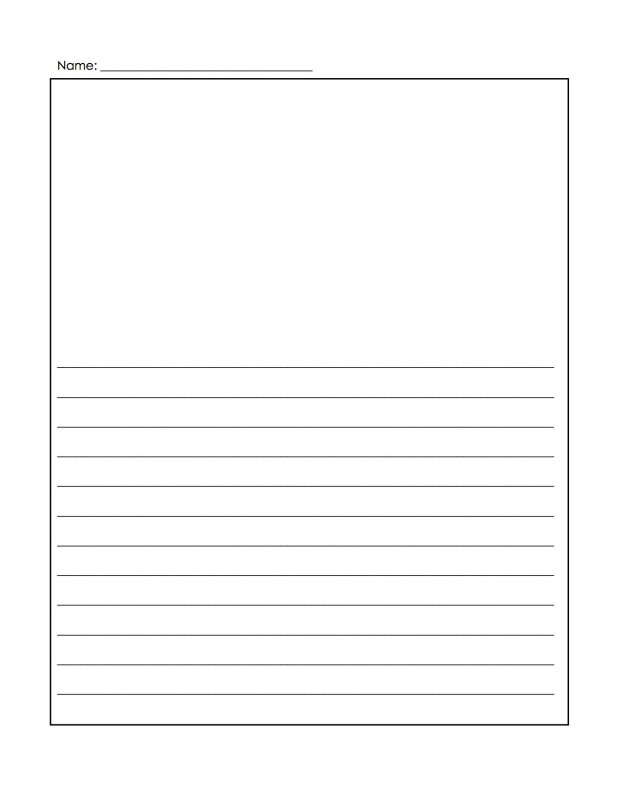 Лист а4 в линейку