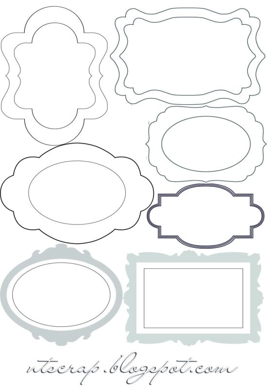 Рамки для скрапбукинга
