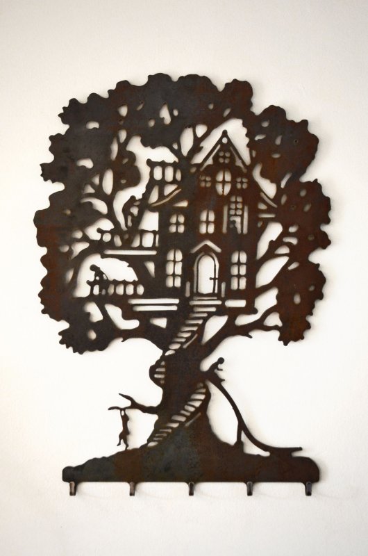 Дерево силуэт для лазерной резки