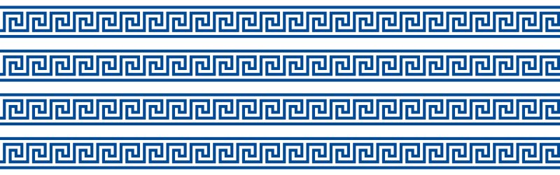 Древнегреческий узор Меандр