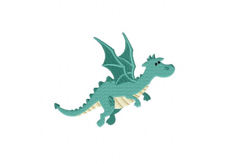 Аппликация дракон