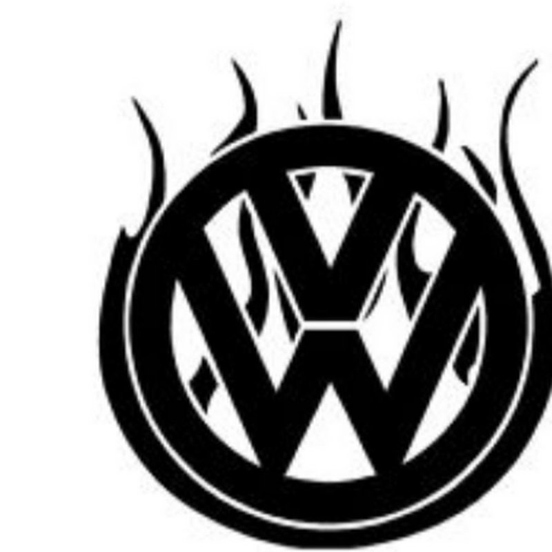 Знак Фольксваген чб