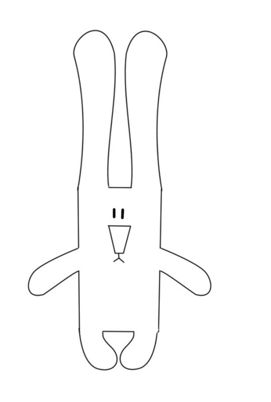 Трафареты для шитья игрушек