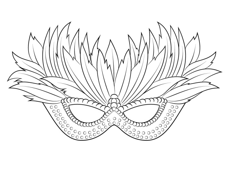 Карнавальная маска