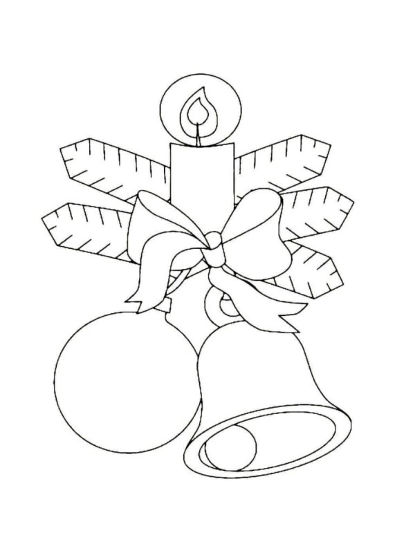 Новогодние рисунки трафареты