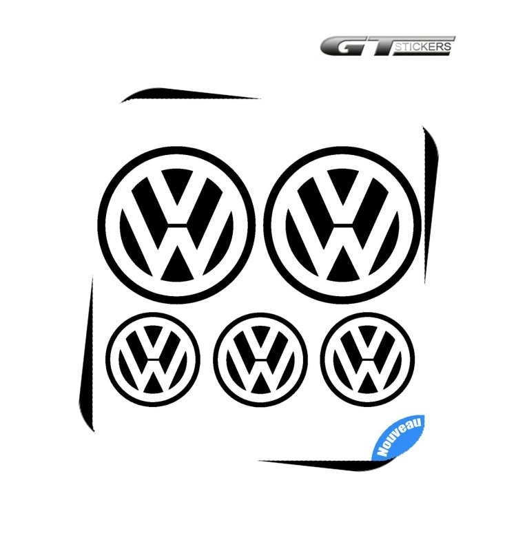 Значок VW наклейка