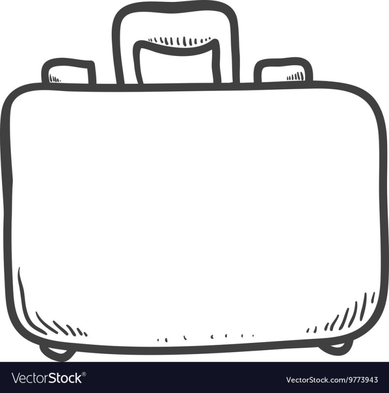 Очертание чемодана