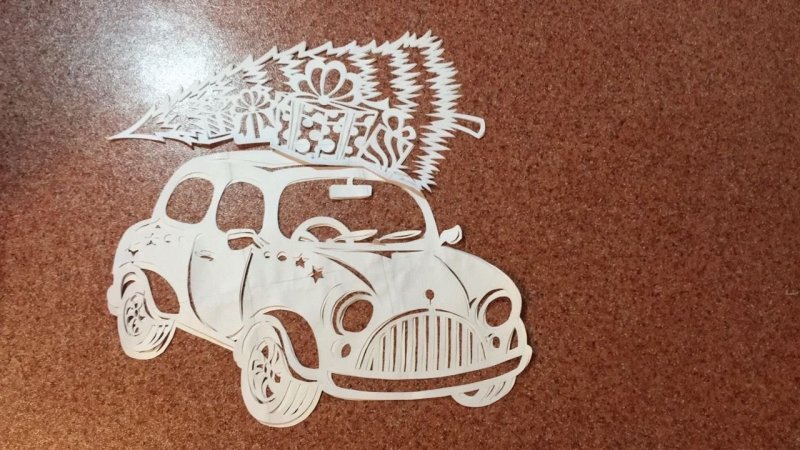 Вытынанка автомобиль