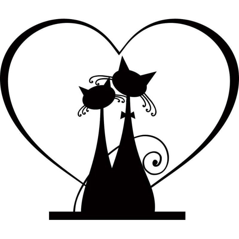 Влюбленные кошки