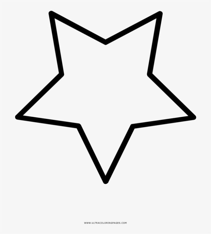 Трафарет звезды