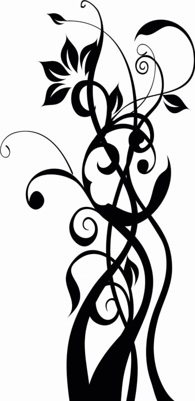 Вертикальный узор рисунок