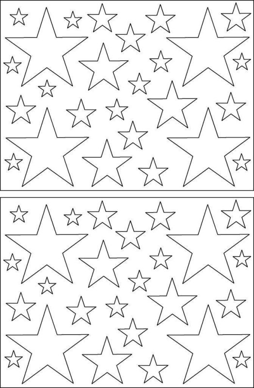 Звезды разных размеров