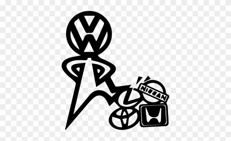 Наклейка VW