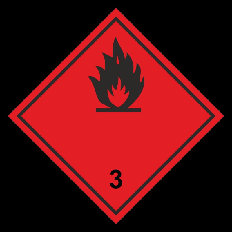 3 Класс опасных грузов ЛВЖ