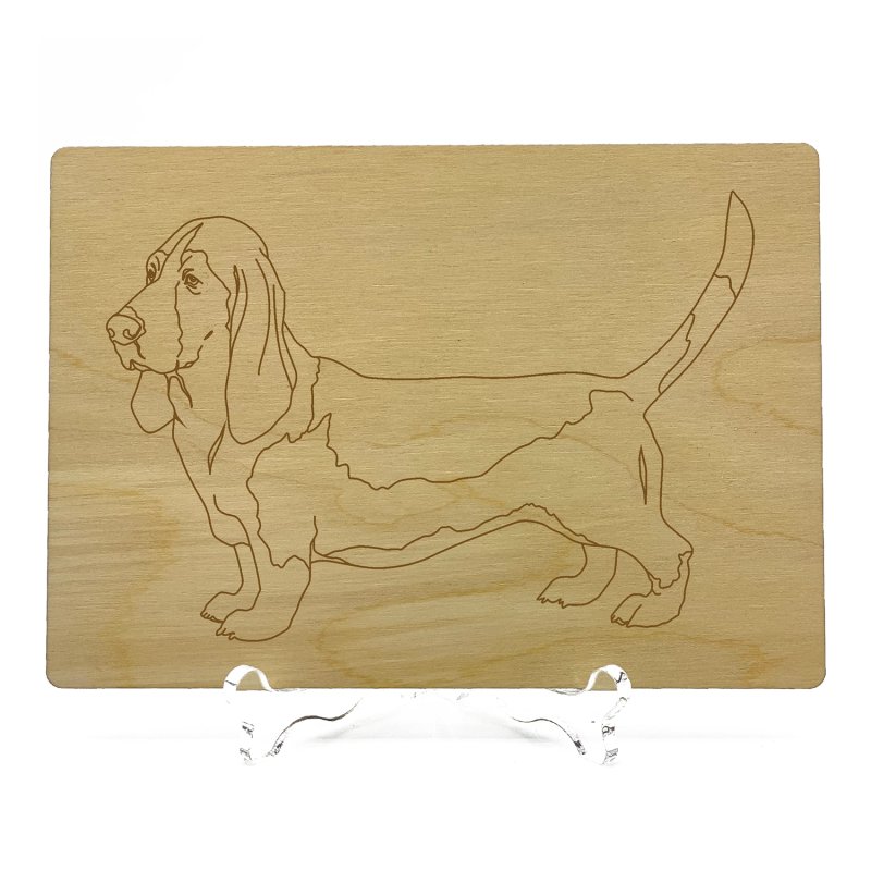 Рисунки для выжигания собаки