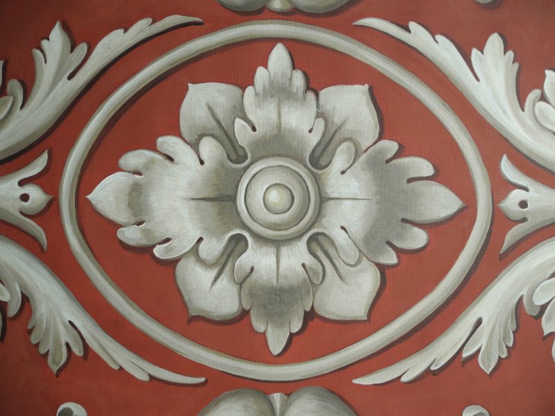 Альфрейная роспись Эрмитаж