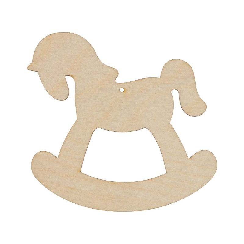 Лошадка качалка трафарет