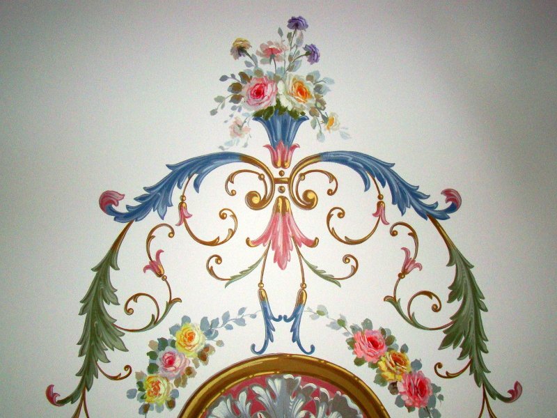 Орнаменты Ренессанса альфрейная роспись