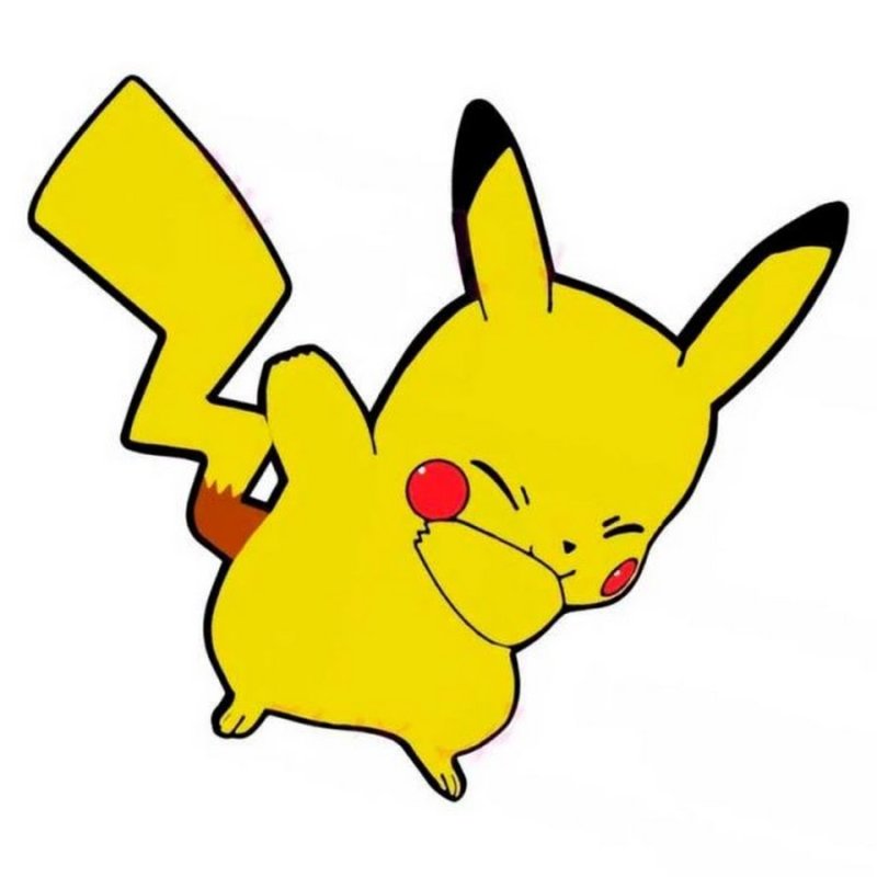 Пикачу для срисовки