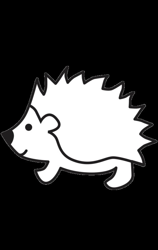 Аппликация пластилином Ежик