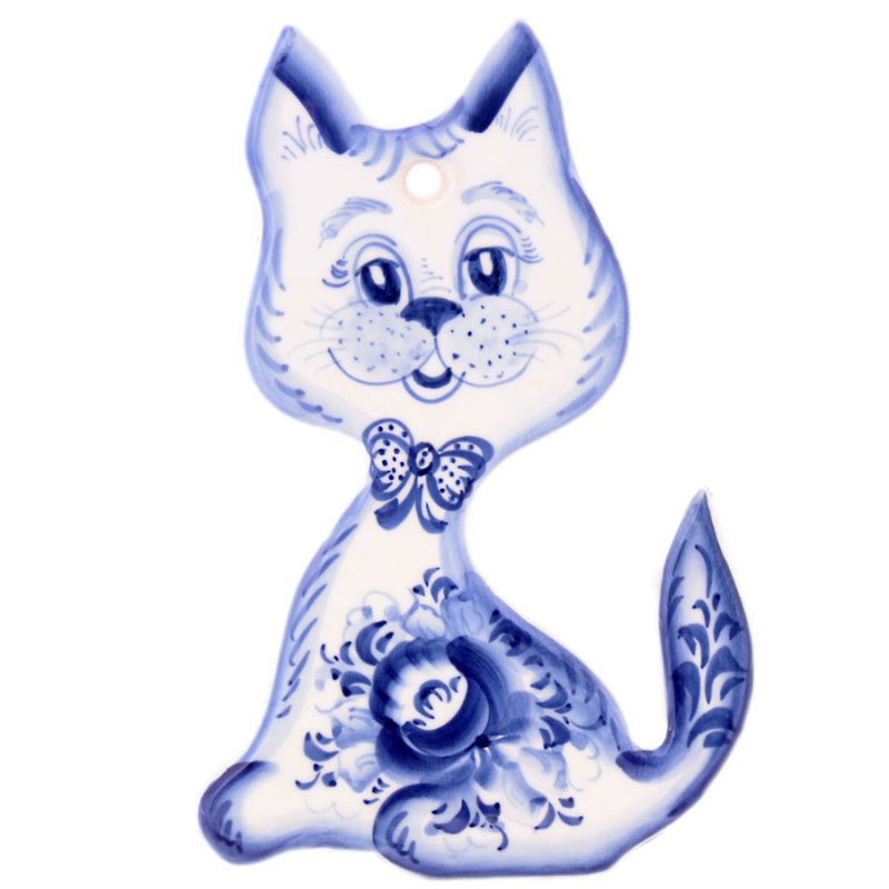 Котенок Гжель