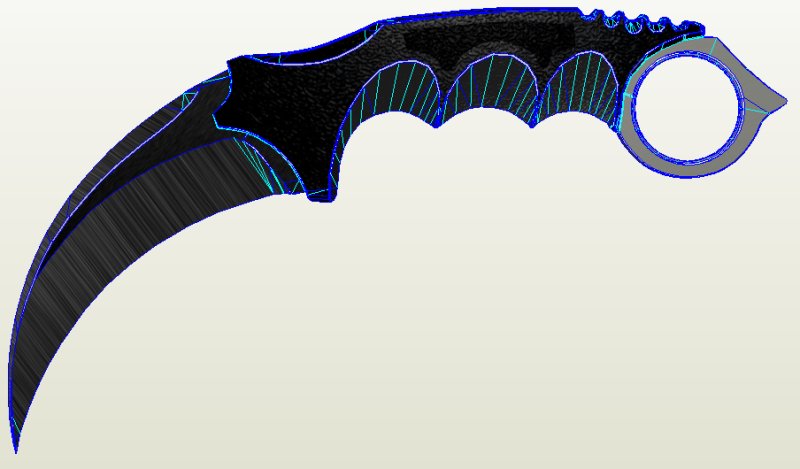 Керамбит из стандофф 2