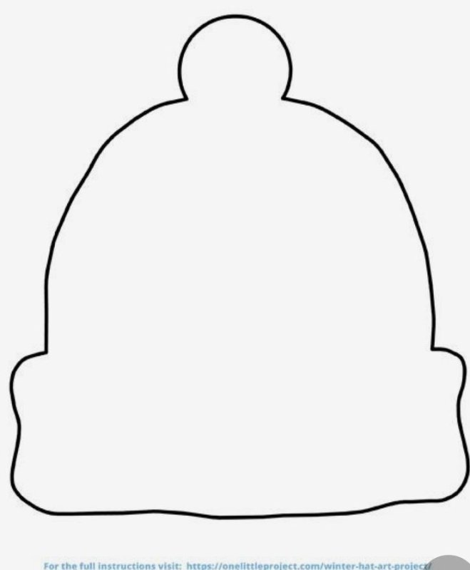 Трафареты для имбирных пряников шапка