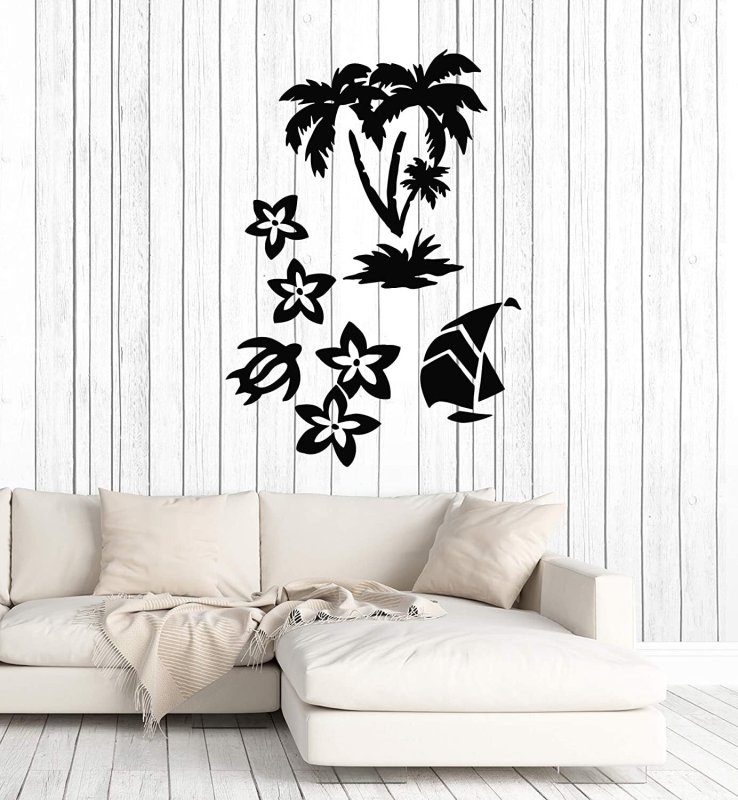 Интерьерные наклейки большого размера