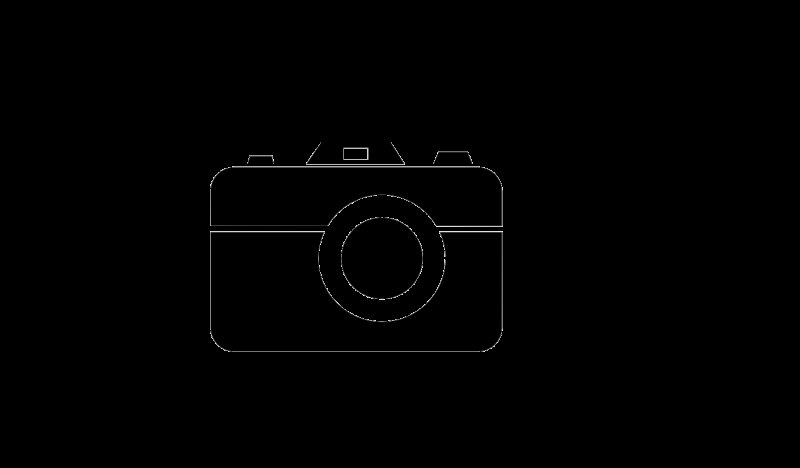 Фотоаппарат вектор