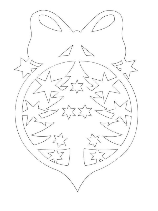 Шары на окна трафареты