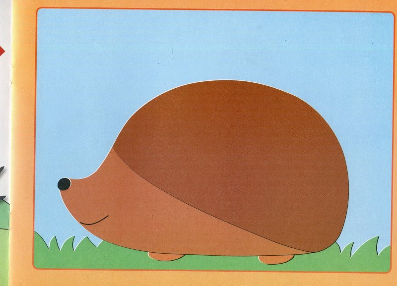 Ежик без иголок для детей