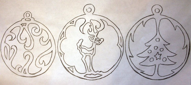 Шарики трафареты для вырезания на окна