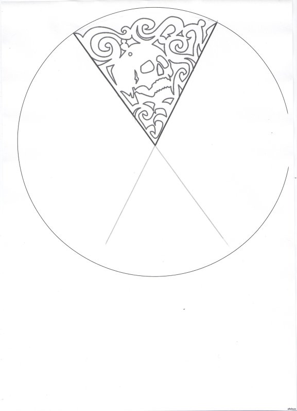 Эскизы снежинок из бумаги