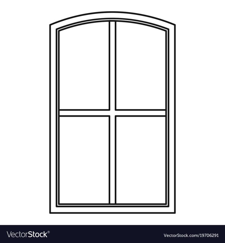 Окно раскраска для детей