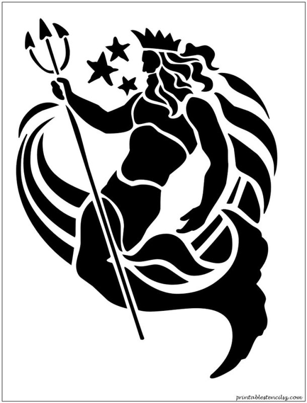 Силуэты греческих богов