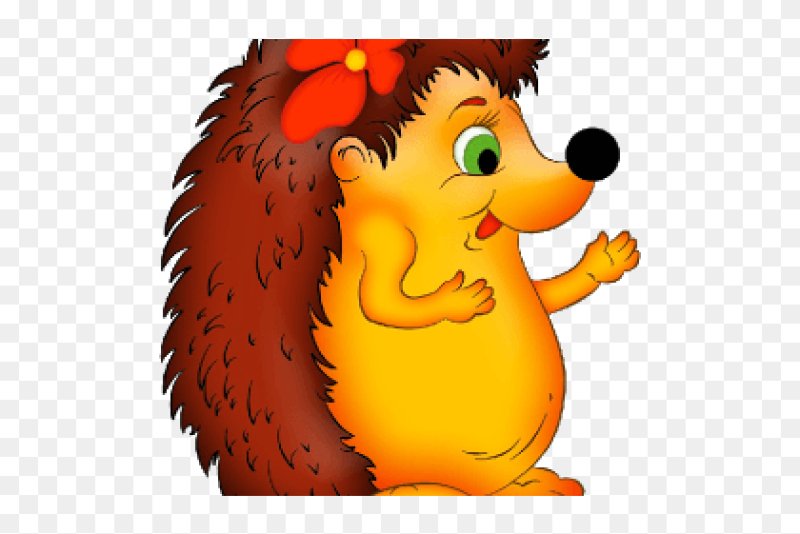 Ежик рисунок