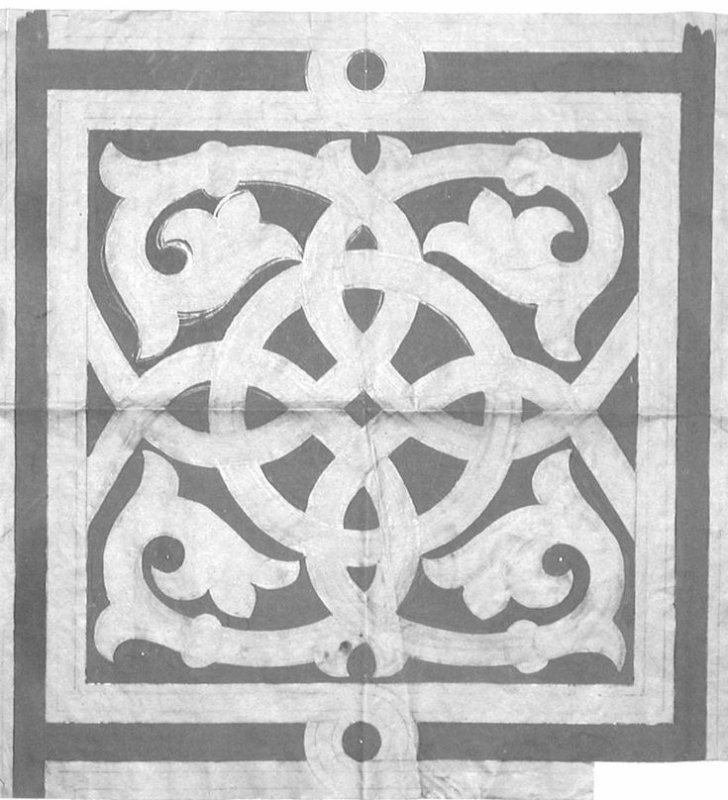 Византийская прорезная резьба