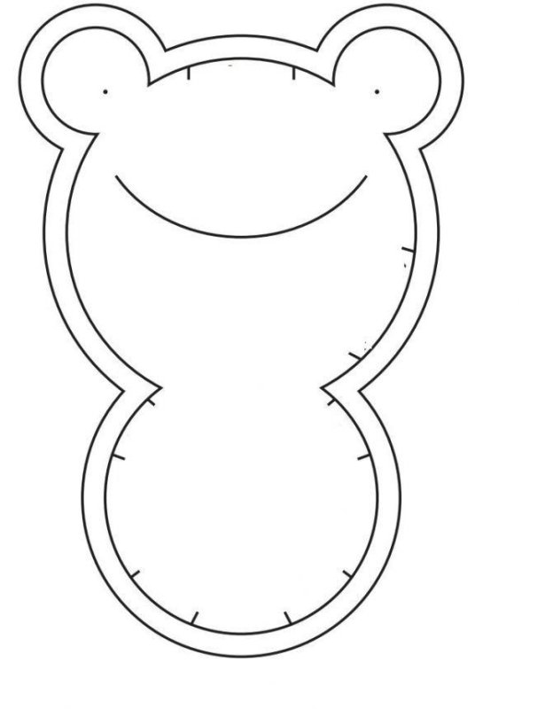 Шаблон для мягкой игрушки