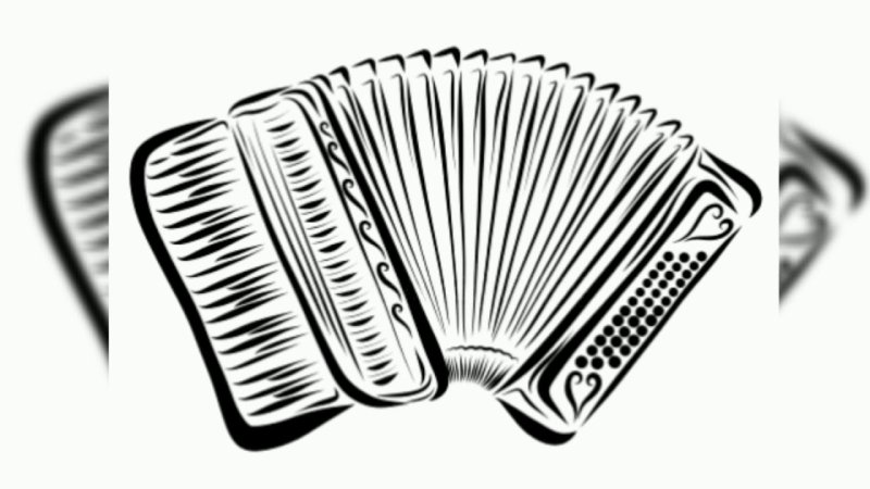Гармонь рисунок