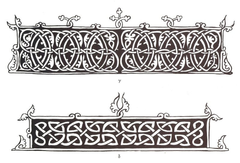 Византийский орнамент плетенка