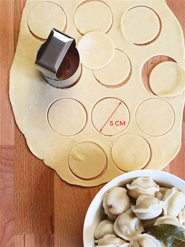 Форма вырубка для пельменей