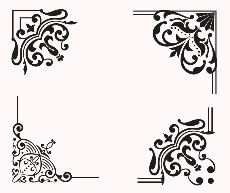 Угловой узор