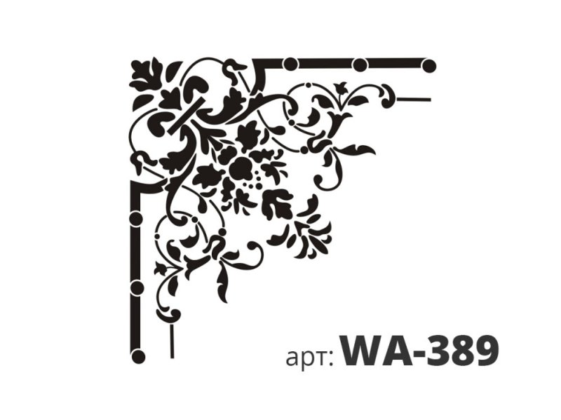 Мебельные трафареты для декора