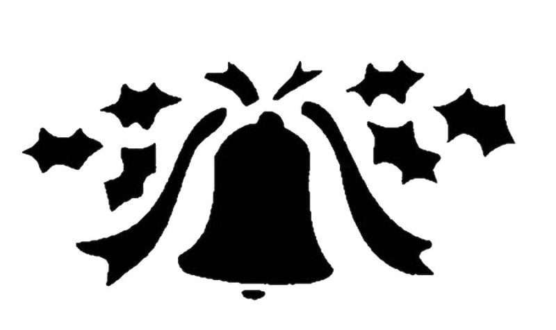 Трафареты на окна новогодние