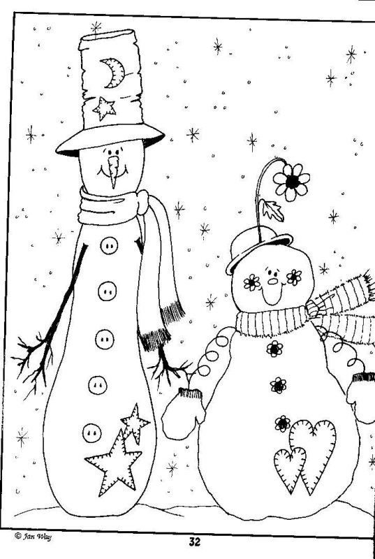 Новогодний витраж рисунок