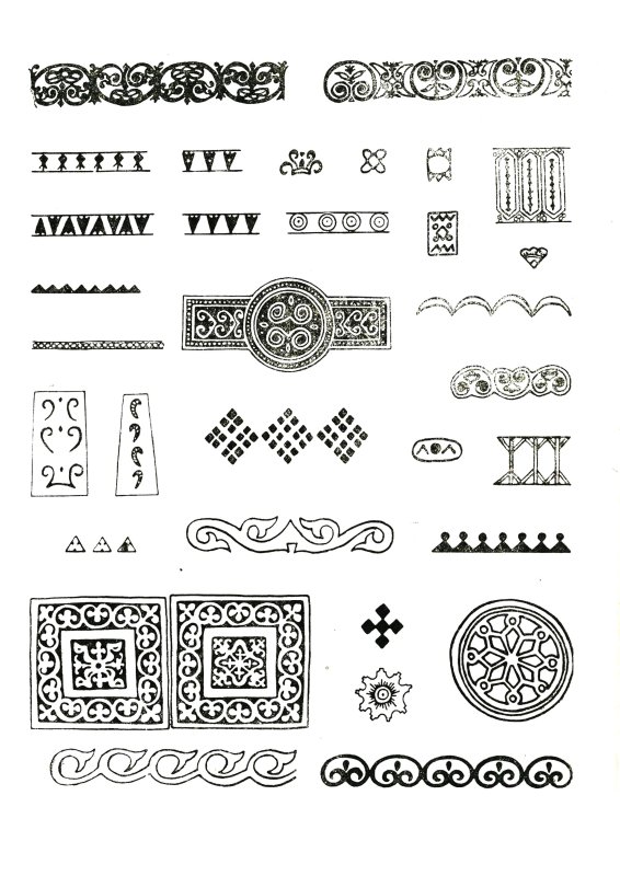 Якутские узоры Мандар Уус