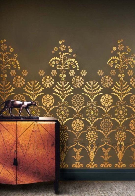 Трафарет для стен